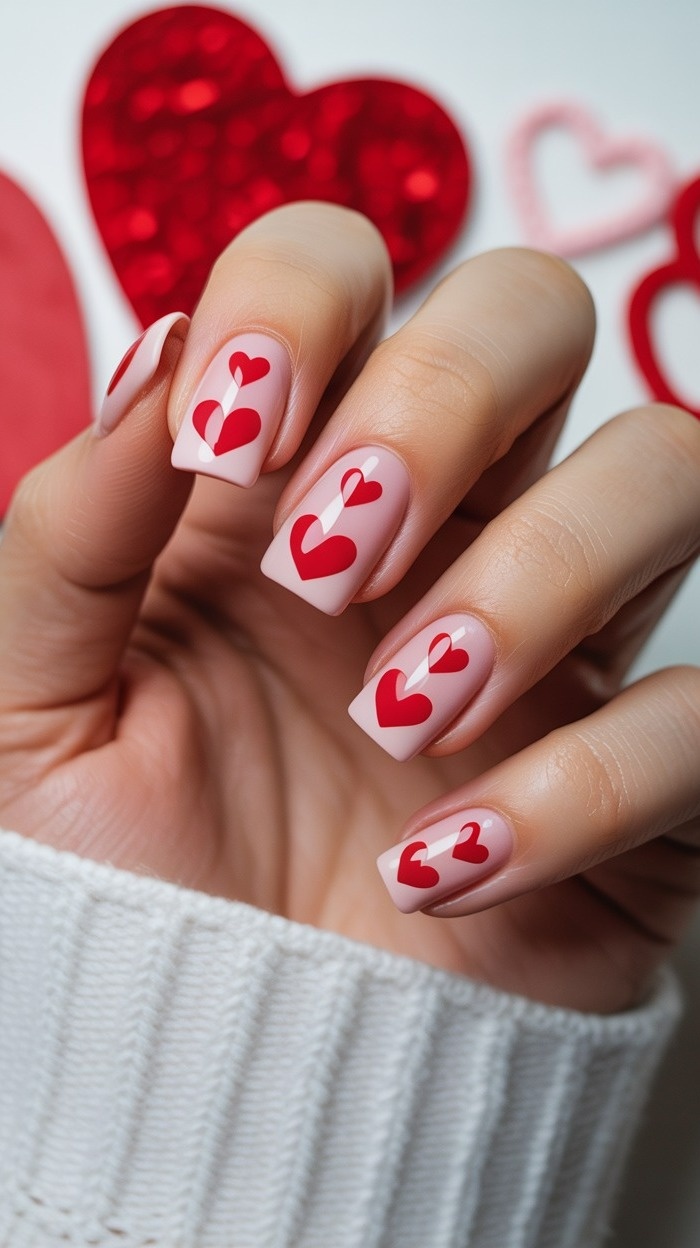 مدل ناخن مربعی بلند و کوتاه