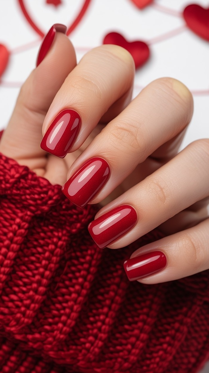 ناخن مربعی طرح دار و ساده